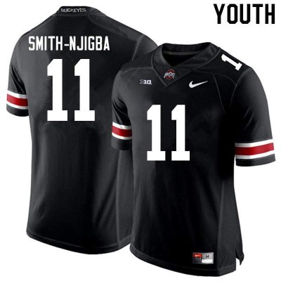 Youth Ohio State Buckeyes #11 Jaxon Smith-Njigba Black Nike NCAA College Football Jersey New Year KPC7344ET